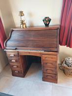 BUREAU MET ROLLUIK antiek, Huis en Inrichting, Ophalen, Gebruikt, Bureau