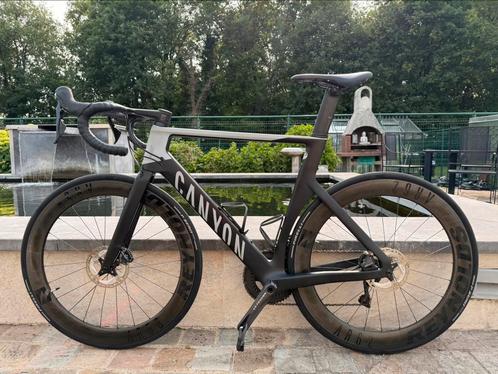 Canyon Aeroad CF SL ultegra 2022 maat L, Fietsen en Brommers, Fietsen | Racefietsen, Zo goed als nieuw, Heren, Meer dan 20 versnellingen