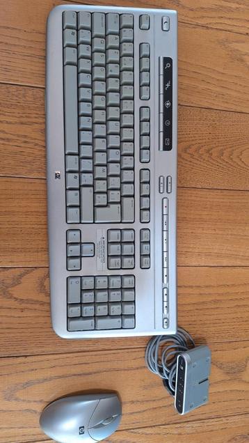 Clavier et souris sans fil HP, Informatique & Logiciels, Enlèvement, Utilisé, Sans fil, Hp