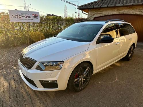 Skoda Octavia SW RS 2.0 TFSI RS230 DSG (bj 2017, automaat), Auto's, Skoda, Bedrijf, Te koop, Octavia, 360° camera, ABS, Achteruitrijcamera
