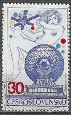 Tchécoslovaquie 1974 - Yvert 2045 - Interspoutnik (ST), Envoi, Affranchi