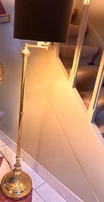 2 stuks Landelijke goudkleurige staanlamp incl kap excl lamp, Huis en Inrichting, Lampen | Vloerlampen, Ophalen, Gebruikt, Landelijk, engels