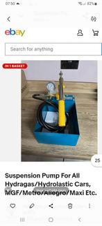 Hydrologische pomp voor MG F.