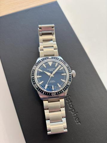 Christopher Ward: C65 Darthmouth Series 1, Montre-bracelet, Autres marques, Enlèvement ou Envoi, Acier