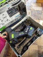 Festool isolatiezaag isc240 compleet incl accu's, zaagbladen, Doe-het-zelf en Bouw, Gereedschap | Zaagmachines, Ophalen of Verzenden