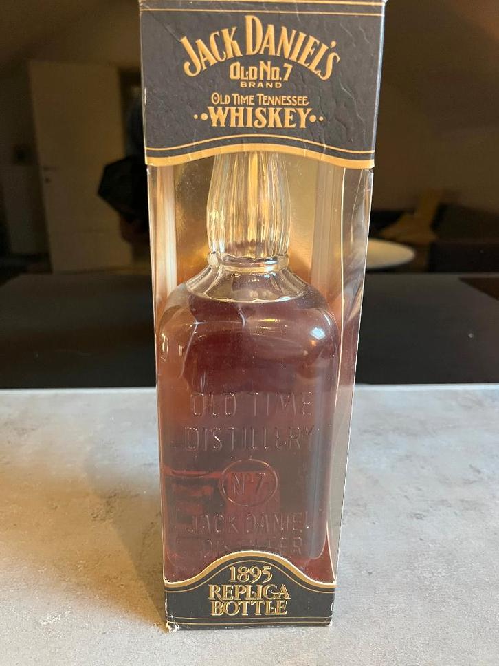 Jack Daniel’s 1895 Replica Bottle Old Time Tennessee Whiskey, Verzamelen, Merken en Reclamevoorwerpen, Zo goed als nieuw, Ophalen of Verzenden