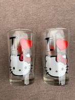 2 hello Kitty glazen, Verzamelen, Ophalen, Nieuw, Gebruiksvoorwerp