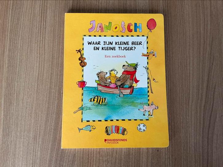 Janosch - Waar zijn kleine beer en kleine tijger?, Boeken, Kinderboeken | Baby's en Peuters, Zo goed als nieuw, Ophalen