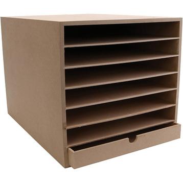 Armoire de rangement en papier A3 - par pièce - écoles, dess, Envoi, Neuf