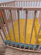 Park met wieltjes zgn, Ophalen, Zo goed als nieuw, Rechthoekig, In hoogte verstelbaar
