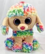 Ty Gear Rainbow poedel pluche Rugzak Tas knuffel hond 25 cm, Kinderen en Baby's, Speelgoed | Knuffels en Pluche, Verzenden, Zo goed als nieuw