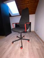 chaise de bureau a roulette ajustable, Huis en Inrichting, Ophalen, Zwart, Zo goed als nieuw, Gaming bureaustoel