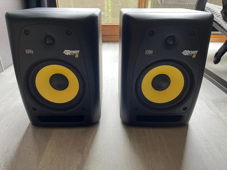 KRK Rokit 8 G2 (La Paire), Audio, Tv en Foto, Luidsprekerboxen, Gebruikt, 120 watt of meer, Overige merken, Ophalen