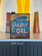 Oud zeldzaam Paris Oil 2 liter olieblik, Ophalen of Verzenden, Gebruikt, Verpakking