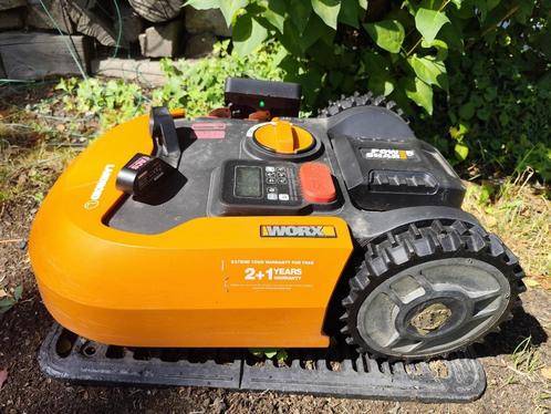 WORX LANDROID WR155e, Tuin en Terras, Robotmaaiers, Zo goed als nieuw, Met regensensor, Bestuurbaar via app, Ophalen