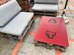 Loungebankset compleet, Tuin en Terras, Tuinsets en Loungesets, Ophalen, Gebruikt