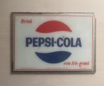 Panneau Pepsi Cola original 1967, Ophalen of Verzenden, Gebruikt, Reclamebord