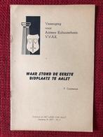 Boek Waar Stond De Eerste Bidplaats Te Aalst 1957, Comme neuf, Enlèvement ou Envoi