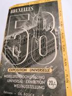 EXPO 58 BRUSSEL KAART PER ROUCK, Verzamelen, Ophalen of Verzenden