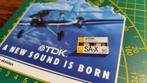 Sticker TDK Cassette SA-X  'A new sound is born', Enlèvement ou Envoi