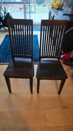 Tafel Ikea + 4 stoelen - Gebruikt en gebruikssporen, Quatre personnes, 150 à 200 cm, Enlèvement, Utilisé