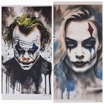Kunstwerk Limited Edition Harley Quinn & Joker - 5 wereldwij, Ophalen of Verzenden