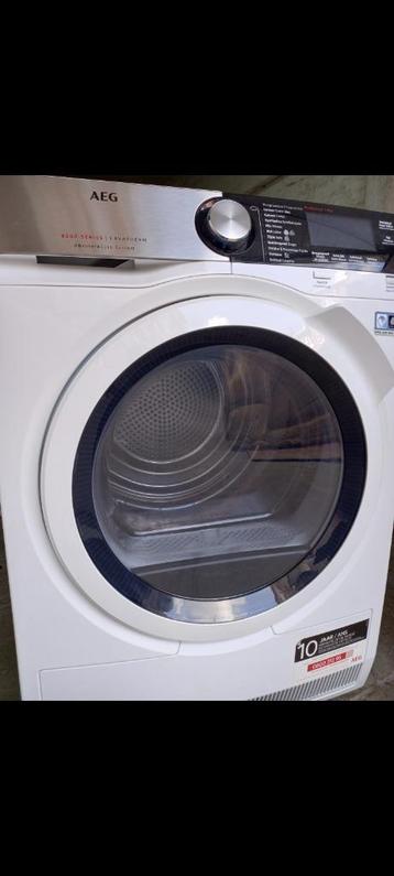 Sèche linge AEG pompe à chaleur. Série 8000, Enlèvement, Comme neuf, Chargeur frontal