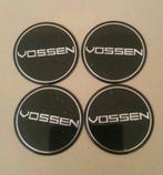 Set van x4 zwarte Vossen stickers /logo's 》45 mm, Ophalen of Verzenden