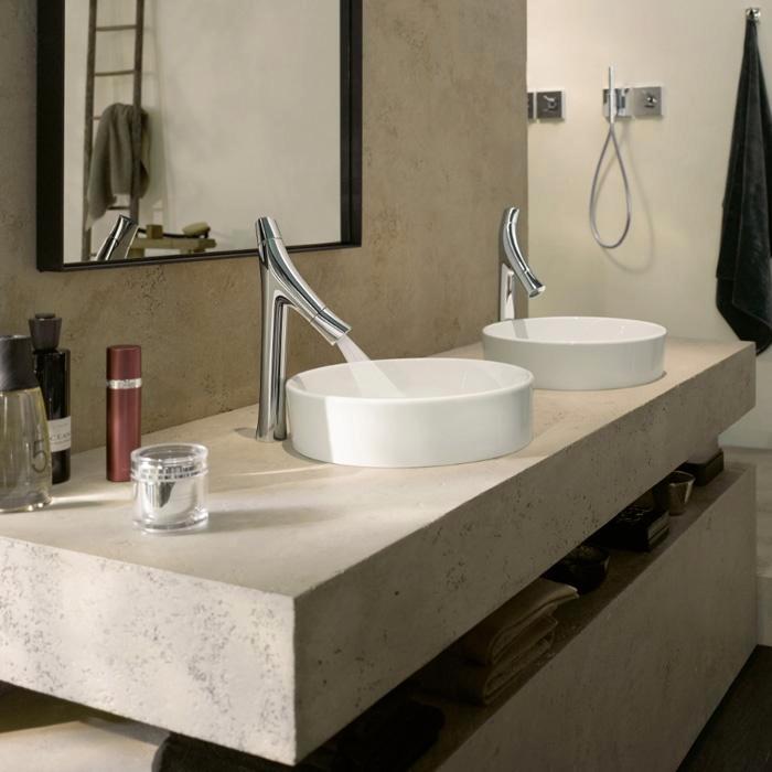 Axor Starck Organic kraan 80 chroom, Doe-het-zelf en Bouw, Sanitair, Nieuw, Kraan, Chroom, Ophalen of Verzenden