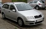 Skoda Fabia 1.4 TDI, Auto's, Voorwielaandrijving, Parkeersensor, Stof, Zwart