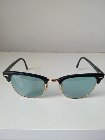 Ray -Ban Clubmaster Polarized Zonnebril -Origineel beschikbaar voor biedingen