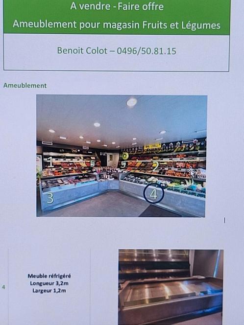 Meuble magasin fruits et légumes, caisses enregistreuse, Zakelijke goederen, Kantoor en Winkelinrichting | Computer en IT