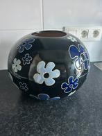 Vintage bloempot bloemen, Tuin en Terras, Bloempotten, Ophalen, Gebruikt, Rond, Binnen