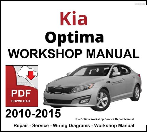 KIA - SERVICE REPAIR MANUAL - PDF DOWNLOAD LINK, Auto-onderdelen, Dashboard en Schakelaars, Alfa Romeo, Audi, BMW, Citroën, Daihatsu