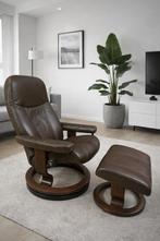 Mooie nette Stressless Consul relax fauteuil, Huis en Inrichting, Fauteuils, Ophalen, Zo goed als nieuw, Leer