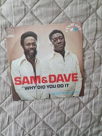 Single - Sam And Dave – Why Did You Do It  We Can Work It Ou, Single, Comme neuf, 7 pouces, R&B et Soul