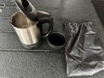 Mini waterkoker 0,5L, Minder dan 1 liter, Ophalen of Verzenden, Nieuw, Inox