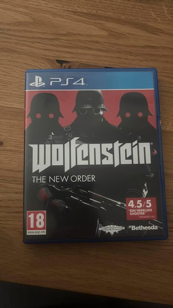 Wolfenstein : The New Order, Games en Spelcomputers, Games | Sony PlayStation 4, Zo goed als nieuw, Shooter, Vanaf 18 jaar, Ophalen