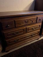 Ladekast massief hout, klassieke stijl, Enlèvement, Comme neuf