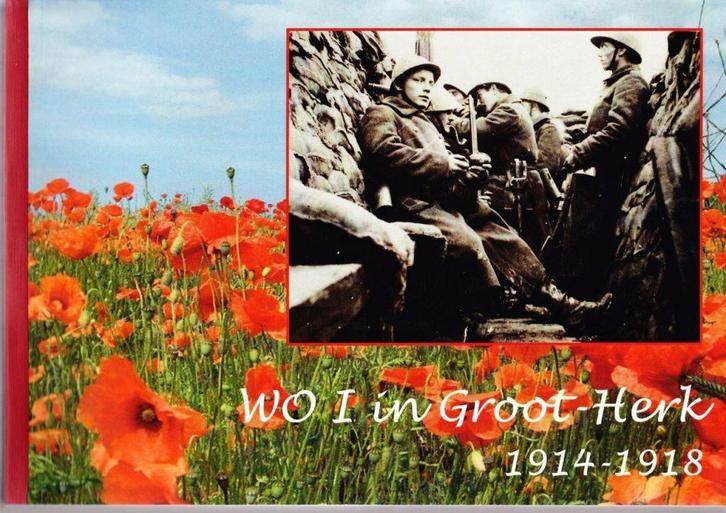 1914 1918 Eerste Wereldoorlog Limburg Herk Halen Helm Albert, Boeken, Geschiedenis | Stad en Regio, Zo goed als nieuw, 20e eeuw of later