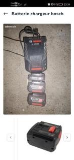 Batterie et chargeur bosch, Doe-het-zelf en Bouw, Ophalen, Zo goed als nieuw