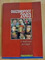 Duizendpoot 2003, Livres, Cinéma, Tv & Médias, Comme neuf, Enlèvement ou Envoi
