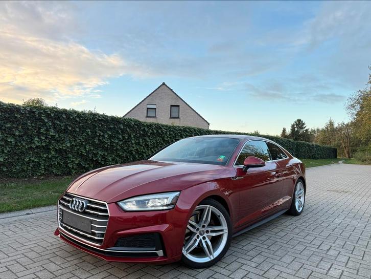 Audi a5 Coupe - S Line - 2017 - Automaat - 2.0 Benzine, Auto's, Audi, Bedrijf, Te koop, A5, Bluetooth, Benzine, Euro 6, Automaat