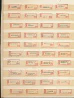 vignetten "aangetekend" leuk om bij te vullen, Postzegels en Munten, Postzegels | Europa | België, Verzenden