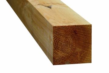 Balken 200 x 200 x 2300, Doe-het-zelf en Bouw, Hout en Planken, Ophalen, Gebruikt, 200 tot 250 cm, Balk