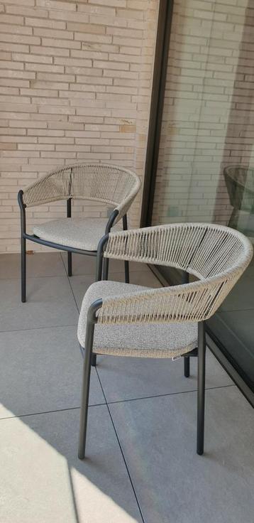 2 sièges extérieurs Zamora neufs, Enlèvement, Neuf, Aluminium