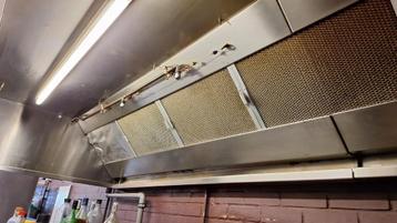 professionele dampkap/Inox Horeca Afzuigkap beschikbaar voor biedingen