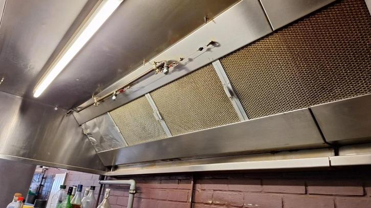 professionele dampkap/Inox Horeca Afzuigkap, Zakelijke goederen, Horeca | Keukenapparatuur, Overige typen, Gebruikt, Ophalen