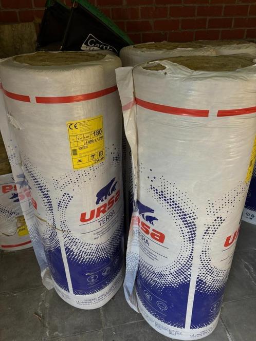 GLASWOL ISOLATIE 18 cm dikte - 4.80 m²/rol - prijs per rol, Hobby en Vrije tijd, Overige Hobby en Vrije tijd, Nieuw, Ophalen