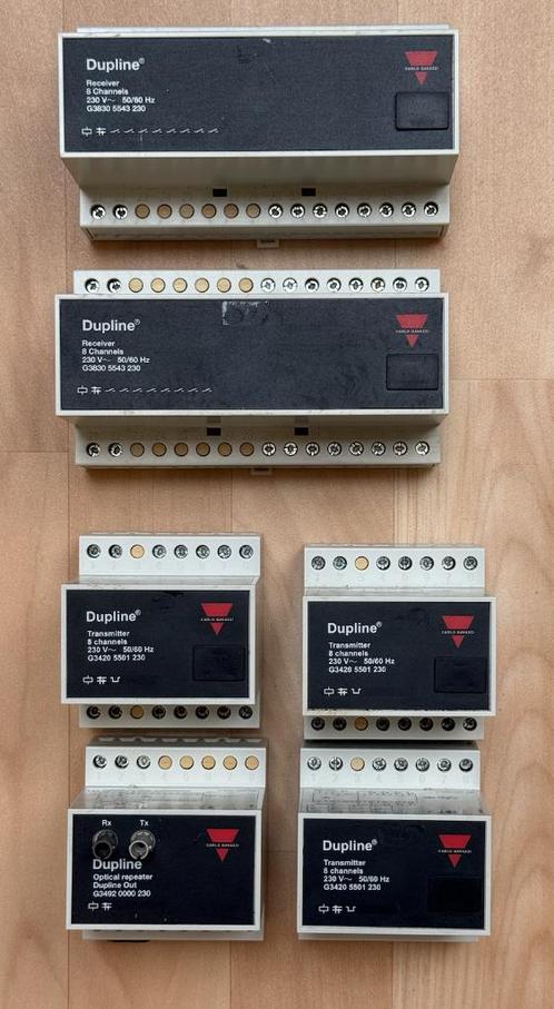 Dupline 8-kanaal T/R modules met optical repeater, Elektronische apparatuur, Onderdelen en Toebehoren, Gebruikt, Ophalen of Verzenden